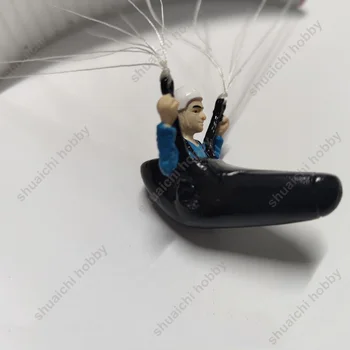 1tk Mini-glider koos Cocoon Käsitsi valmistatud Paraglider Mudeli Ühe Mängija w Kott Auto Kaunistamiseks Langevari Kaunistused Loominguline Kingitus