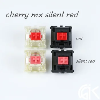 1tk originaal Kirss vahetada võlli mehaaniline klaviatuur MX vaikne punane vaikne roosa telg mute võlli