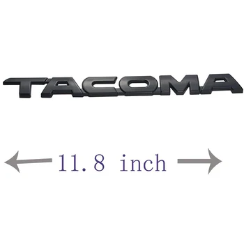 2 Pakk Ukse Kirja Lisab Auto Pagasiruumi Uks, Tagaluuk Decal Logo Kleebise Märk Asendaja Tacoma 2005-