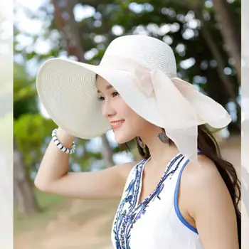 2021 Mood Päike Müts Suur Nokk Müts Päikesekaitsetoodete Suvel Daamid Travel Beach Päike Müts Kokkupandav Õled Müts