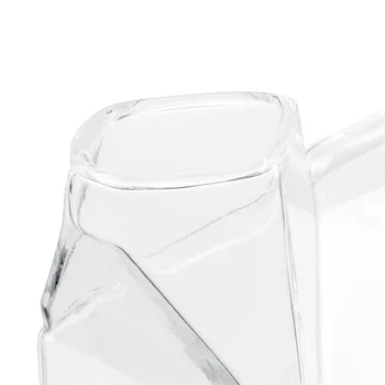 250ml Klaas Tassi Vee Pudelid on Läbipaistvad Piima Kasti Kuju klaasist Tassi, Klaasist Kruus Piima Juua Pudel Mahla, Kohvi, Tee Drinkware