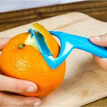 2tk Köök Vidinaid Cooking Tööriistad Sidruni Puu-Peeler Parer Sõrme Avatud apelsinikoore Oranž Seade Citrus Avaja Peeler Eemaldaja