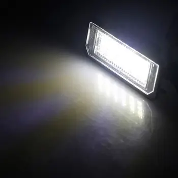 2x18SMD vigadeta LED Litsentsi Number Plate Light lambid V~W Golf MK4 MK5 MK6 Passat Po.lo CC Eos SciroccoLicense Registreerimismärk
