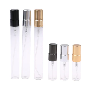 3/10ml Tühi Selge Klaas Spray Pudel Atomiser Korduvtäidetavaid Parfüümi Mahuti