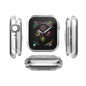 38/40/42/44mm Puhul Apple ' i Watch Band 3 Smart Watch Juhul Katta Pehme Selge Täis TPÜ Kaitsva Puhul Iwatch Seeria 1/2/3