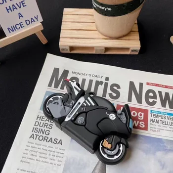3D Mens Öö Kuma Mootorratta Disain Kõrvaklappide puhul Airpods Pro Lahe Bike Sõiduki Stiilis Kaitsva Katte Airpods 1/2