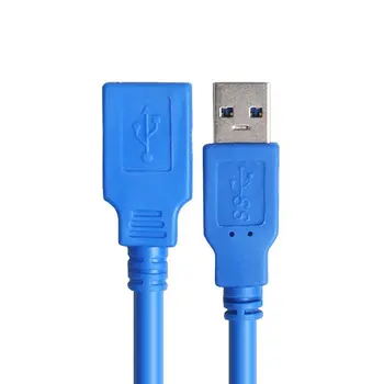 3FT Sinine USB 3.0 A-Tüüpi Mees, et Naine, Super Kiirus pikendusjuhe Konverteri Adapter Arvuti Ühendus Kaabel dropshipping