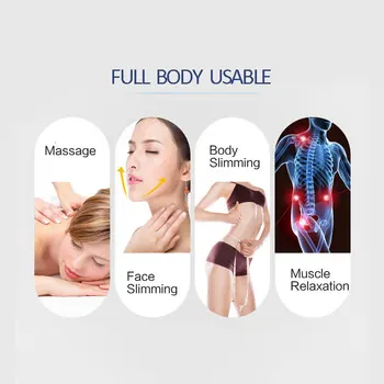 4D Rull Massager Päikese Mikro-Praegune Massager pisiparandus Karmistamist Body Slimming Kujundamisel Anti-tselluliidi Rull Ilu Ravi