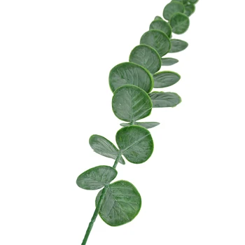 5tk 37cm Kunstlik Eukalüpti Lehed Branch Roheline Taim Kodus Pulmi, Sünnipäeva Decor Võltsitud Lill DIY Pärg Tarvikud
