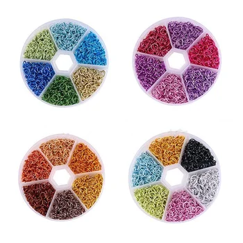 6 Värvi/kast Augustamine Tolknema Nail Art Võlusid Glitter 3D Küüned Kive Akrüül Kaunistused Metalli Sulam Kujunduse Tarvikud