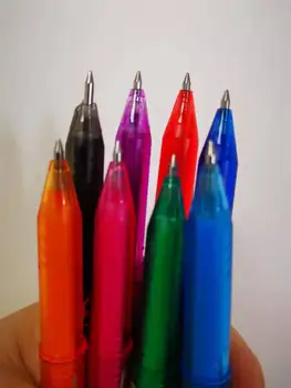 8 Värvi Kustutatavad Pen Tint Geeli Pliiats Määrata Stiile Vikerkaar Uus enimmüüdud Loominguline Joonistamine Kirjatarvete Pliiatsid Kooli