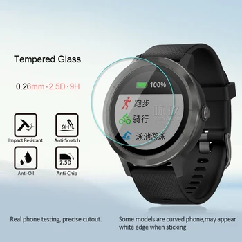 9H Premium Karastatud Klaas Garmin Vivoactive 3 Vaata Smartwatch Screen Protector Plahvatus-Tõend Film Tarvikud Karastatud