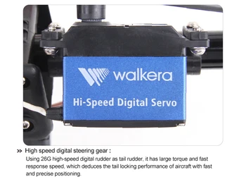 Algne Walkera V450D03 6CH 3D Lennata 6-Telje Stabiliseerimise Süsteem Ühe Teraga Professionaalne puldiga Helikopter Õhusõiduki