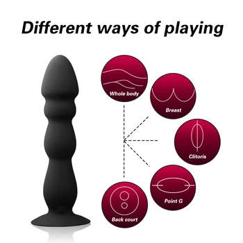 Anal Vibraator Butt Plug Meeste Eesnäärme Massager G Spot Stimulaator Vibraator Vibratsiooni Anal Pistik Mehed Naisele, Anal Seksi Mänguasi, Sex Shop