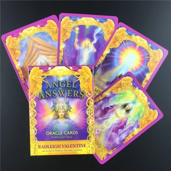 Angel Vastused Oracle Kaardid täiesti Uus inglise Tarot-Kaardi Pere Sõbra Pool Mänginud kaardipakiga Juhatuse Meelelahutus Mängud