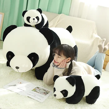 Armas Beebi Suur Giant Panda Karu Palus Topis Nukk Loomade Mänguasi Padi Cartoon Kawaii Nukud Tüdrukud Väljavalitu Kingitused