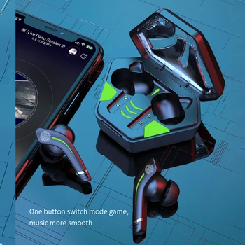Bluetooth-5.0 Traadita Kõrvaklapid Kõrvaklapid TWS Gaming Headset HiFi 9D Bass Ecouteur Sport Veekindel täiesti uued Kõrvaklapid Xiaomi