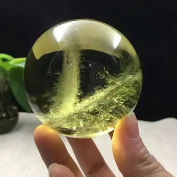 Brasiilia kollane kristallkuul komplekt crystal ball ornament looduslik töötlemata kivi lihvimine kristallkuul liikuda rikas linn seven star array