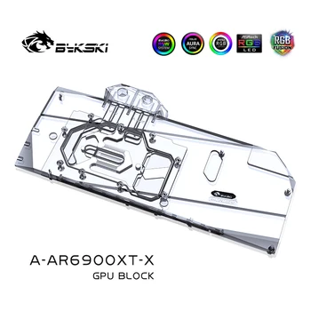 Bykski GPU jahuti ARVUTI vesijahutus Block Asrock RX 6900XT/6800XT Phantom Mängude D Graafika Kaart A-AR6900XT-X
