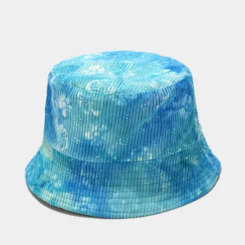 Caluriri 2020 Velvetist Kopp Müts Sügis-Talv Tie Dye Kopp Müts Kalapüügi Mütsid Meeste Ja Naiste Päike Müts Korter Kalurite Mütsid