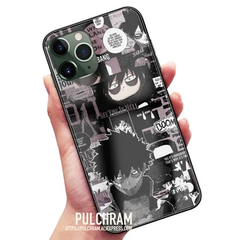 Dabi BNHA Anime Klaasi Pehmest Silikoonist Telefoni Juhul Katab Kest IPhone SE 6s 7 8 Plus X-XR, XS 11 12 Mini Pro Max Sumsung