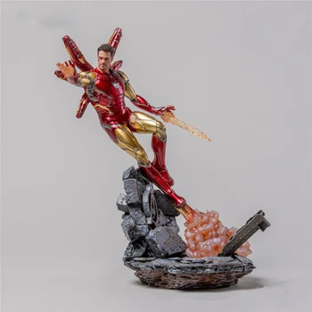 Disney Figuriin Marvel Iron Man Mk85 Avengers Tony Stark Tegevus Joonis Mudeli Kuju Mänguasjad Lastele