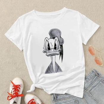 Disney Naine, T-särgid Pop Art футболка женский Naiste T-särk camiseta miki Polerones Armas Miki Hiirt, Lühike Varrukas Top Tee