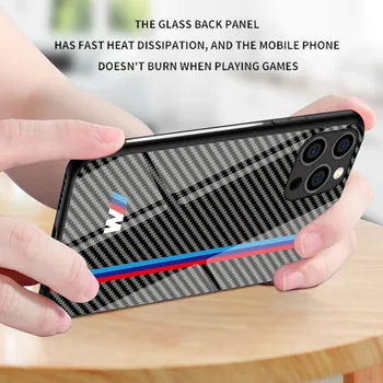 DIY Karastatud Klaasist Telefon Case for Iphone 11 ProMax 12 X MINI Cool Brand Case for Iphone XS MAX XR 8 7Plus 6 Capa Paigaldada Juhul