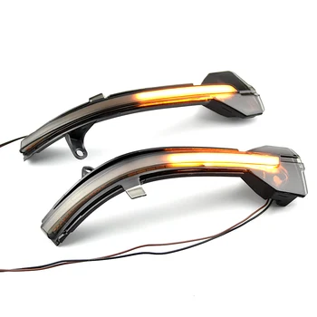 Dünaamiline suunatulede LED-Rearview Mirror Näitaja Blinker Repeater Kerge BMW 5 6 7 Seeria F10 F11 F06 F07 F12, F13, F01