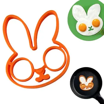 Easter Bunny Rabbit Silikoon Omlett Praetud Muna Ringi Pannkook Hallituse Toiduvalmistamis Hommikusöök Pann Ahju Köök