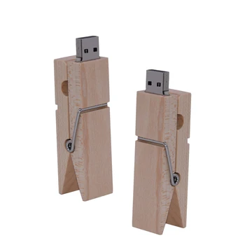 Edendamine USB 2.0 Vaher Puidust, bambusest USB flash drive pen juhi puit pendrive Reaalne võimsus 4GB 8GB 16GB 32GB 64GB usb stick