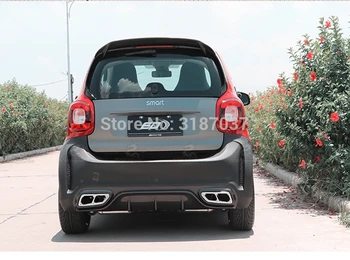 Eest Merced-Benz Smart Fortwo Fourfour 453 Spoiler-2018 Süsinikkiust Tagumine Katuse Spoiler Tiiva Pagasiruumi Huule Boot Cover Car Styling