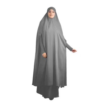 Eid Kapuutsiga Moslemi Naiste Hijab Kleit Palve Rõivas Jilbab Abaya Kaua, Khimar Täielikult Katta Ramadan Kleit Abayas Islami Riided Niqab