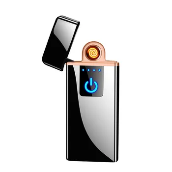 Electric Double-sided Volfram sigaretisüütaja USB-Laadimine kergem Hingav Touch Control Kaasaskantav Laetav Tulemasinad