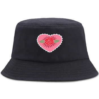 Esteetiline Armastus-kujuline Lill, Kopp Mütsid Naiste Puhkust Väljas Vabaaja ühise Põllumajanduspoliitika Suvel Päikese Vari Kokkupandav Mütsid Mehed Kalamehe Müts