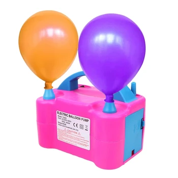 EU Pistik kõrgepinge Topelt Auk õhukompressor Electric Balloon Inflator Pump Puhur Balloon Pump