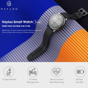 Haylou Päikese LS05 Smart Watch Sport Metallist Südame Löögisagedus Puhkeolekus Jälgida IP68 Veekindel iOS Android Ülemaailmne Versioon Xiaomi YouPin