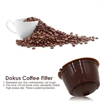 Hot Müük Filter Kohvi Kapsel Tassi Korduvkasutatavad Kurn Korduvtäidetavaid Kohvi Filter Coffeeware jaoks Dolce Gusto Tarvikud