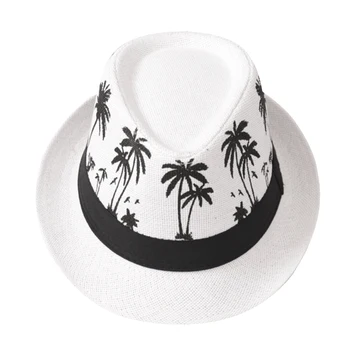 Huopahattu Beach Päikesekaitse Panama Fedora Reisi Lai Nokk Õled Mood Päike Müts Mütsid Sombrero Casual Meeste Suve