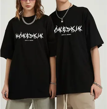 Itaalia Bänd Maneskin T-Särk 2021 Uus Suvine Mood Meeste Vabaaja Hip-Hop T-Särk Hot Mees Harajuku Kawaii Tee Särk T-Särgid