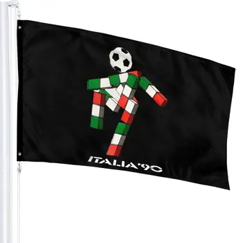 Italia 90 Jalgpalli Maskott Itaalia Tumblr Jalgpall Meeste Retro 2 Edendamine Hiljemalt Uute Saabumist Lipp