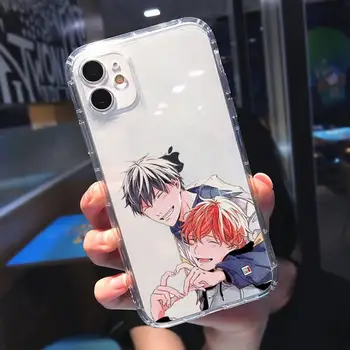 Jaapan Antud Anime on Paigaldatud Muusika Gay Telefoni Juhul Läbipaistvad iPhone 11 12 mini pro 8 7 6 6S XS MAX Plus X 5S SE 2020 XR