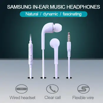 Juhtmega Kontrolli In-Ear Kõrvaklapid Koos Handfree Micphones Kõrge Heli Kvaliteet, Mängude, Muusika Video Peakomplekt Selge Kõne Samsungi Telefon