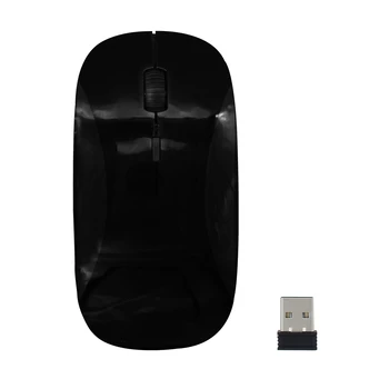 Juhtmeta Hiir 1600 DPI USB Optiline 2.4 G-Vastuvõtja Super Slim Hiirt ARVUTI Sülearvuti
