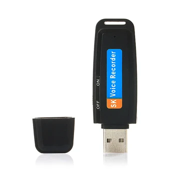 Kaasaskantav U Disk Audio Diktofon TF Kaart USB Dictaphone Flash Drive Dictaphone pikamaa-Heli Salvestus MP3 Mängija