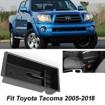 Kesk-Taga Kast Ladustamise Kasti Toyota Tacoma 2005-/2016-2018 Center Console Korraldaja Plaat, Ladustamise Kasti