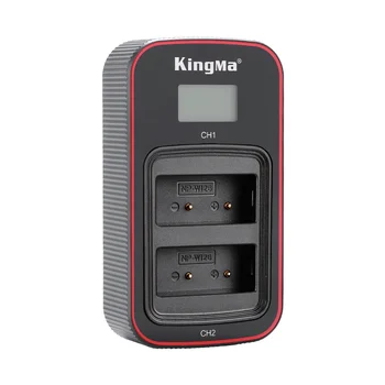 KingMa NP-W126 NP 126S Dual LCD USB Laadija Fujifilm X100V X100F X-X H1-Pro3 2 X-T3 T2 T30 S10 T200 T100 X-X E3-A7 A5 A3 A20