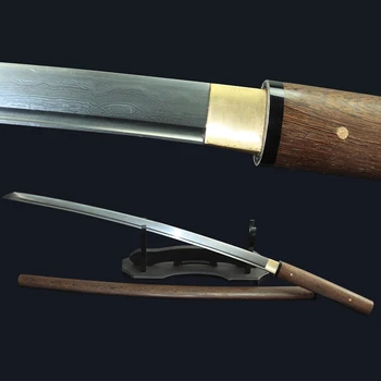 Käsitsi valmistatud Jaapani Samurai mõõk Katana Muster terasest Ninja mõõk Suur kõvadus, Kõrge elastne Ühe teraga nuga