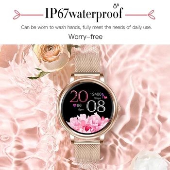 LIGE 2021 Mood Smart Watch Daamid Südame Löögisagedus, vererõhk Multifunktsionaalne Spordi Vaata Men Naine Veekindel Smartwatch Naised