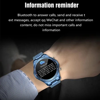 LIGE 2021 Uus Smart Watch Mehed Bluetooth Kõne Vaata Südame Löögisagedus, vererõhu Seire Sport Smart Watch Mehed Android ja IOS